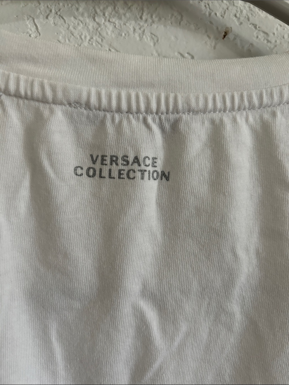 Versace Collection White Graphic Medusa Crewneck Tee - Picture 3 of 10